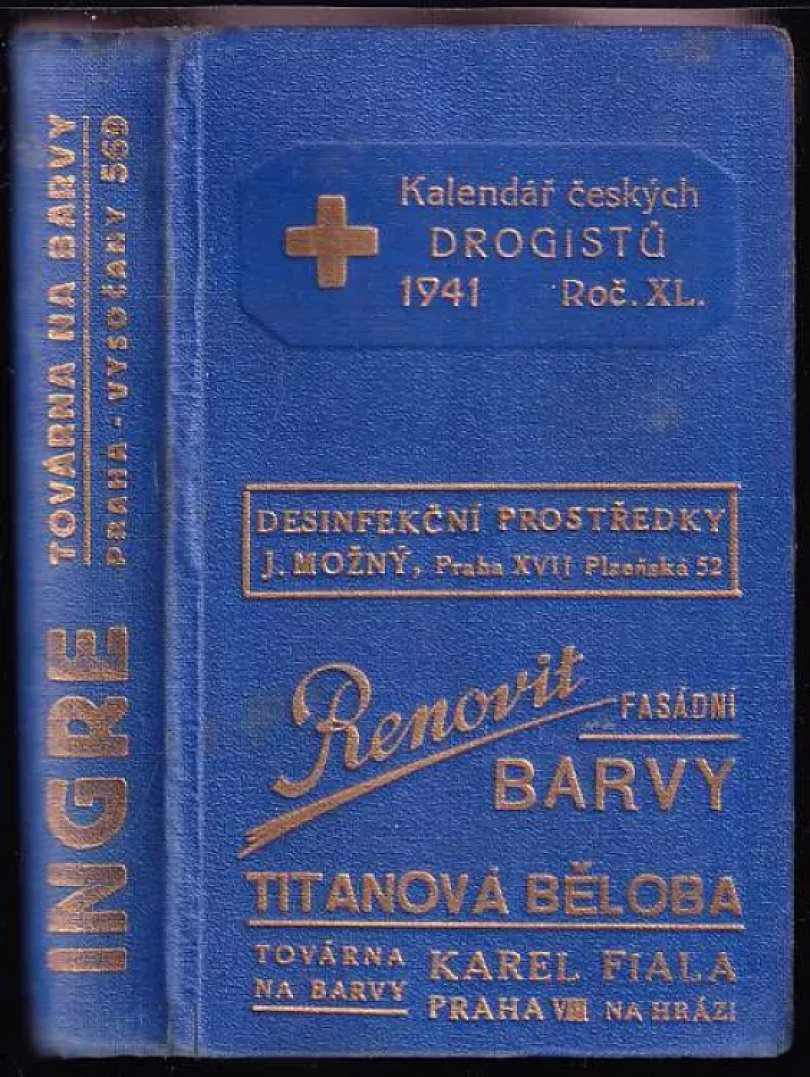 Kapesní kalendář českých drogistů (, 1940)