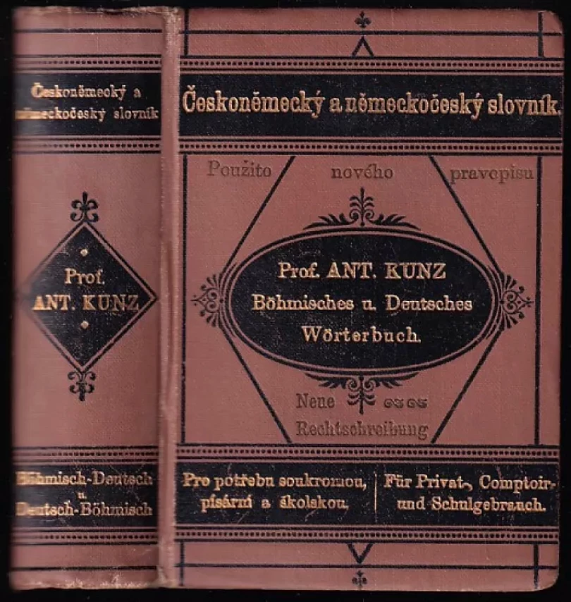 Kapesní slovník českoněmecký a německočeský (, 1908)