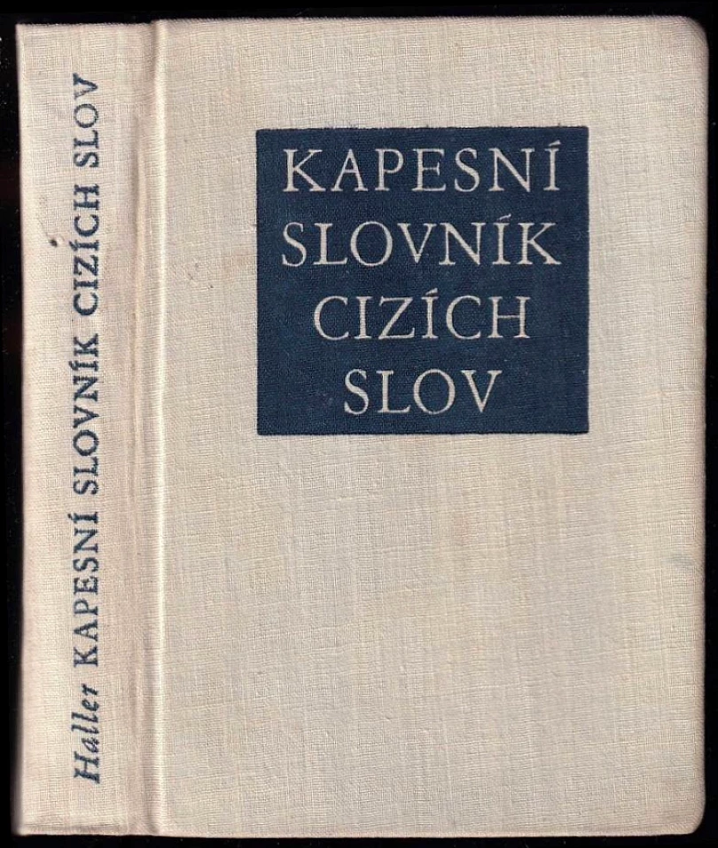 Kapesní slovník cizích slov (Jiří Haller, 1956)
