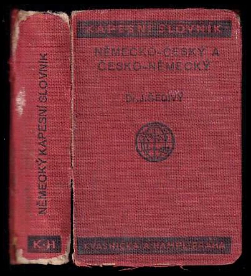 Kapesní slovník německo-český a česko-německý (Josef Šedivý, )