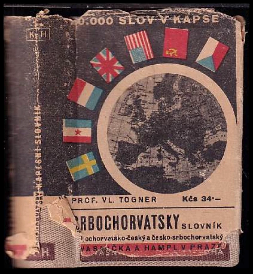 Kapesní slovník srbochorvatsko-český a česko-srbochorvatský (, 1939)