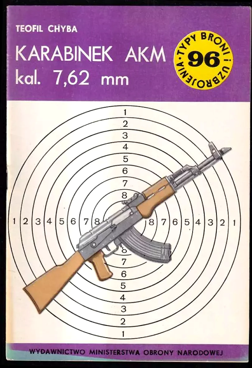Karabinek akm kal. 7,62 mm (Teofil Chyba, 1984)