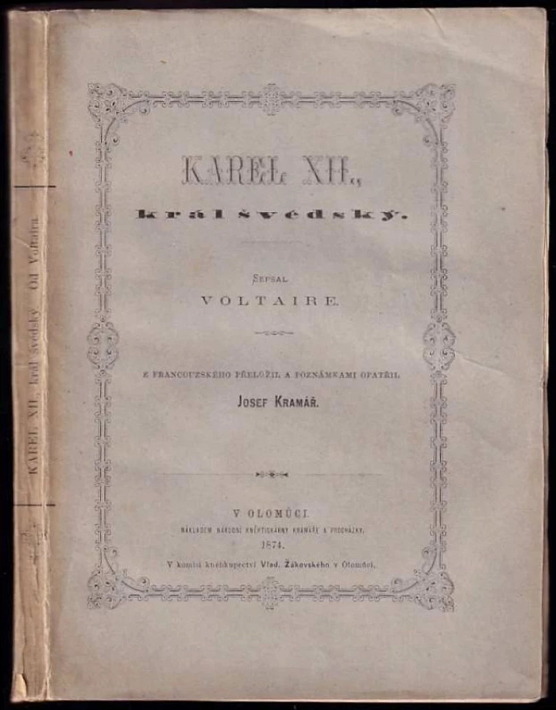 Levně Karel XII., král švédský (František Maria) Voltaire (arouet, 1874)