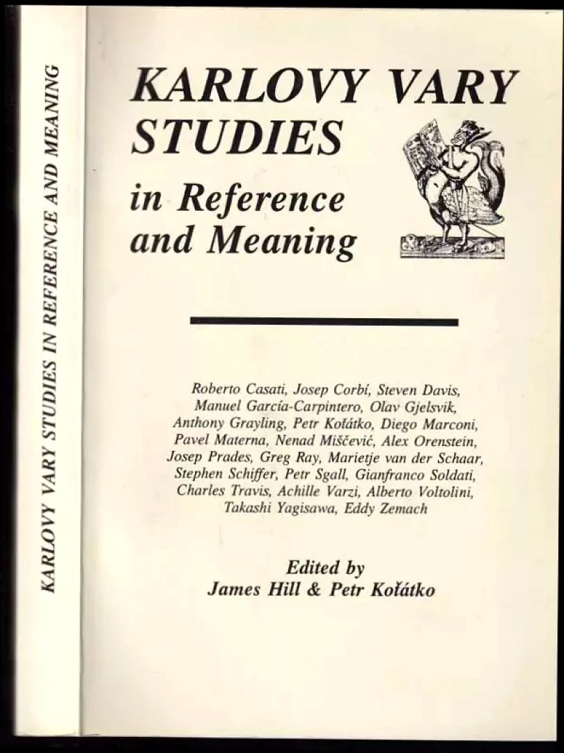 Levně Karlovy Vary studies in reference and meaning (, 1995)