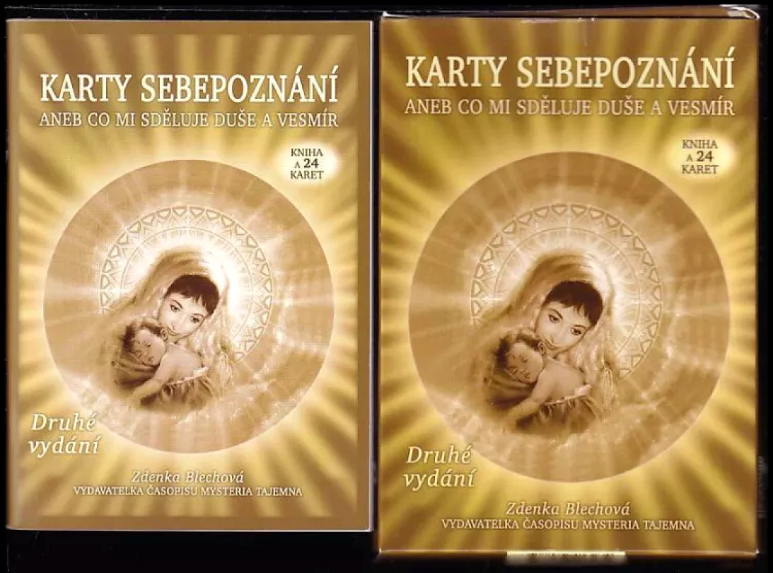 Karty sebepoznání, aneb, Co mi sděluje duše a vesmír (Zdenka Blechová, 2013)