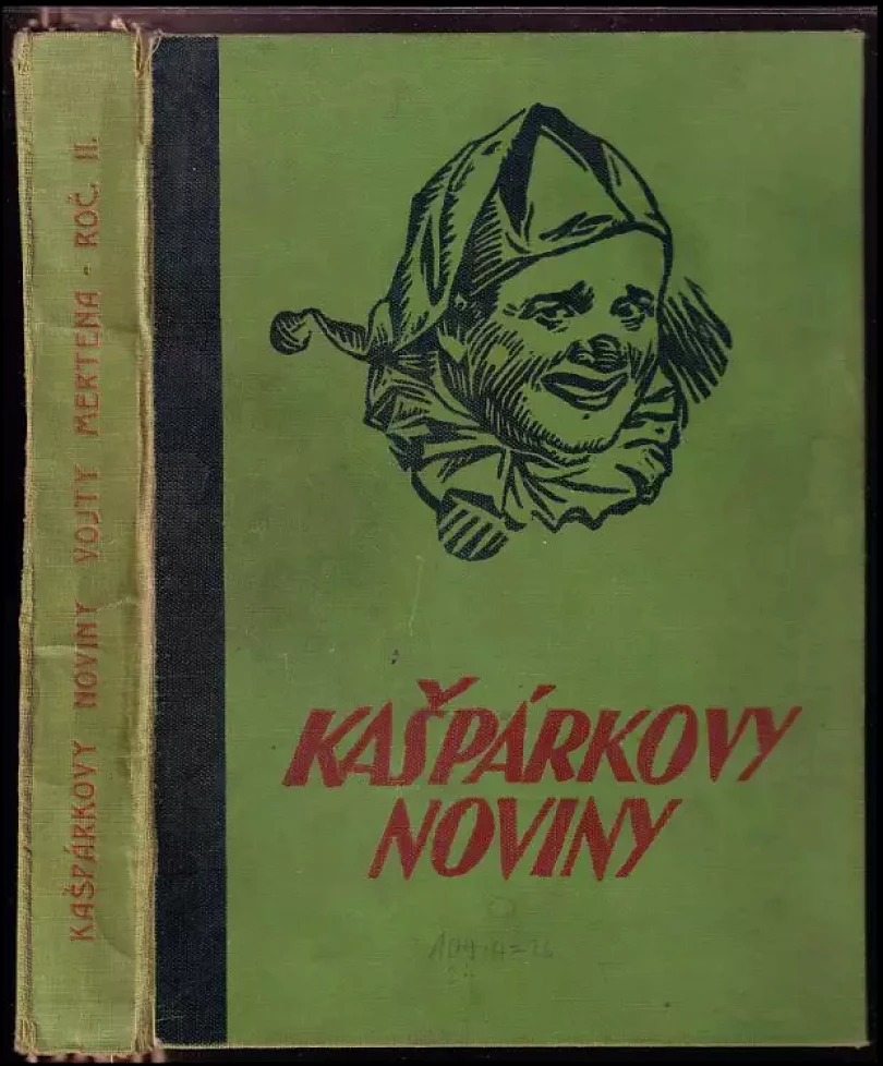 Kašpárkovy noviny Ročník II. - 19 čísel NEKOMPLETNÍ - chybí . 9 (, 1933)