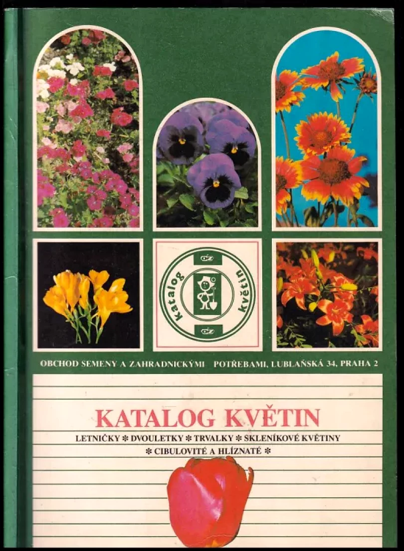 Katalog květin - Obchod semeny a zahradnickými potřebami (, 1988)