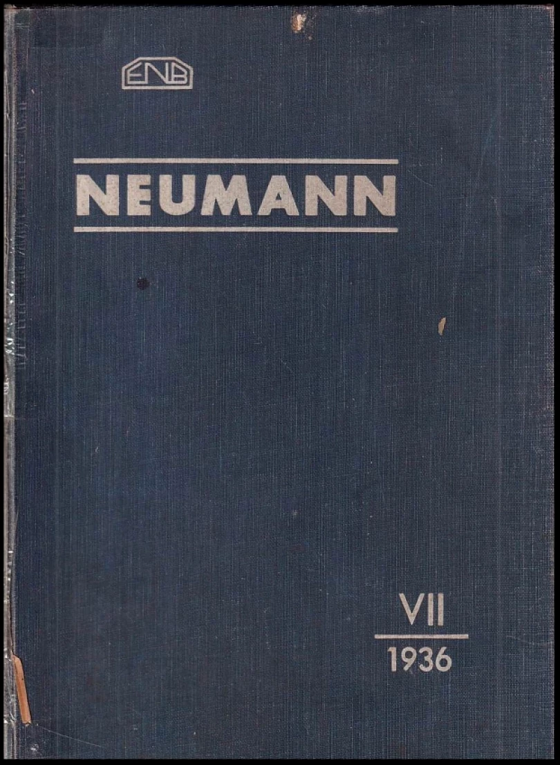 Katalog Neumann - produktový katalog (, 1936)