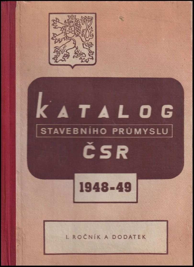 Katalog stavebního průmyslu ČSR 1948 (, 1949)