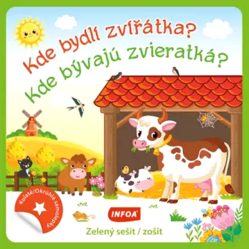 Levně Kde bydlí zvířátka?/Kde bývajú zvieratká? (, 2025)