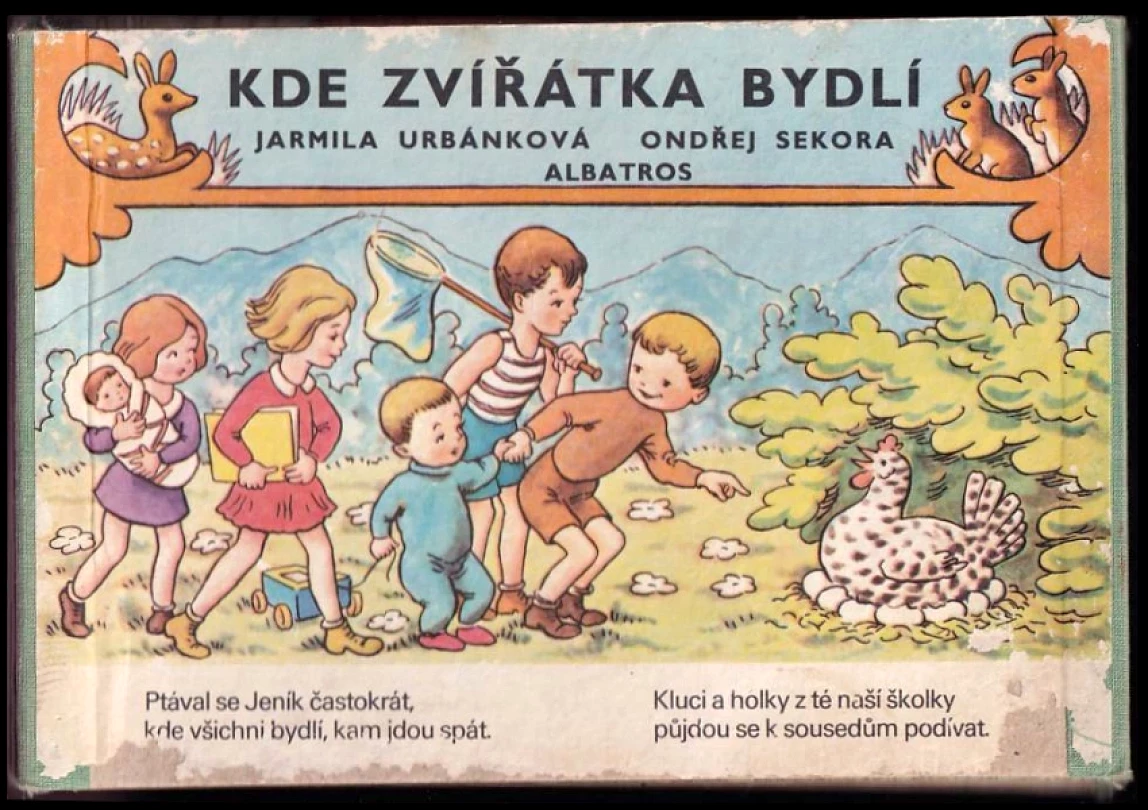 Kde zvířátka bydlí (Jarmila Urbánková, 1983)