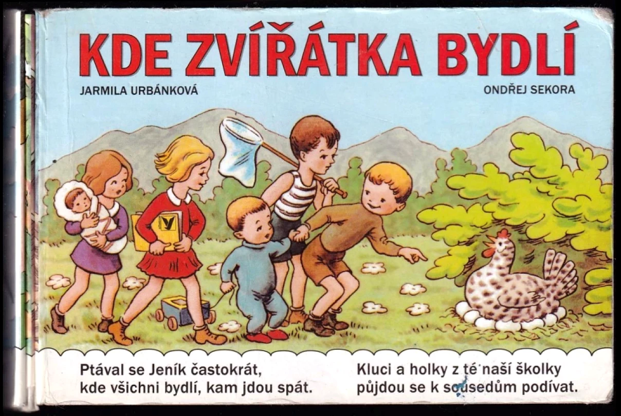Levně Kde zvířátka bydlí (Jarmila Urbánková, 2003)