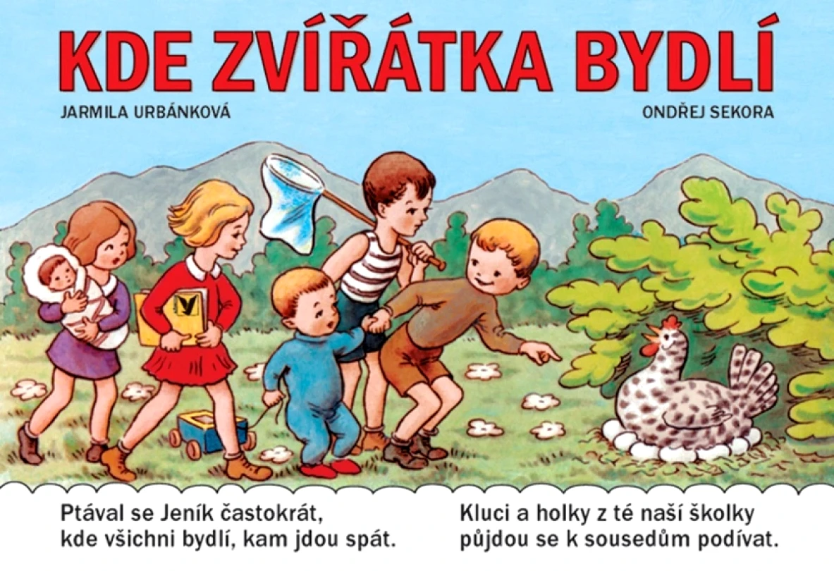 Levně Kde zvířátka bydlí (Jarmila Urbánková, 2022)