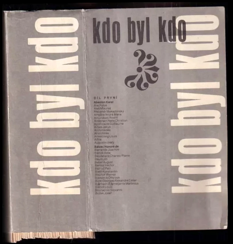 Kdo byl kdo (Ludvík Souček, 1980)