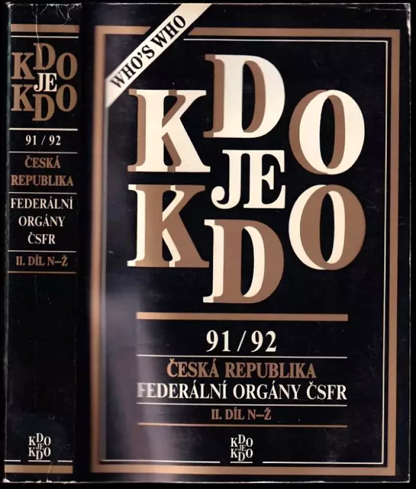 Kdo je kdo 91/92 (, 1991)
