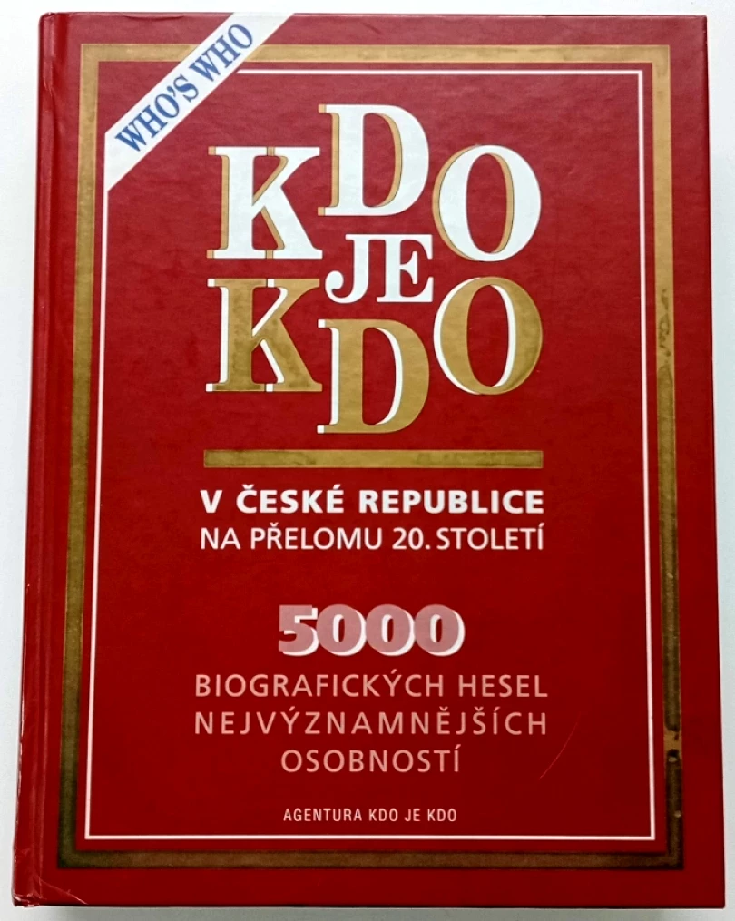 Kdo je kdo v České republice na přelomu 20. století (, 1998)