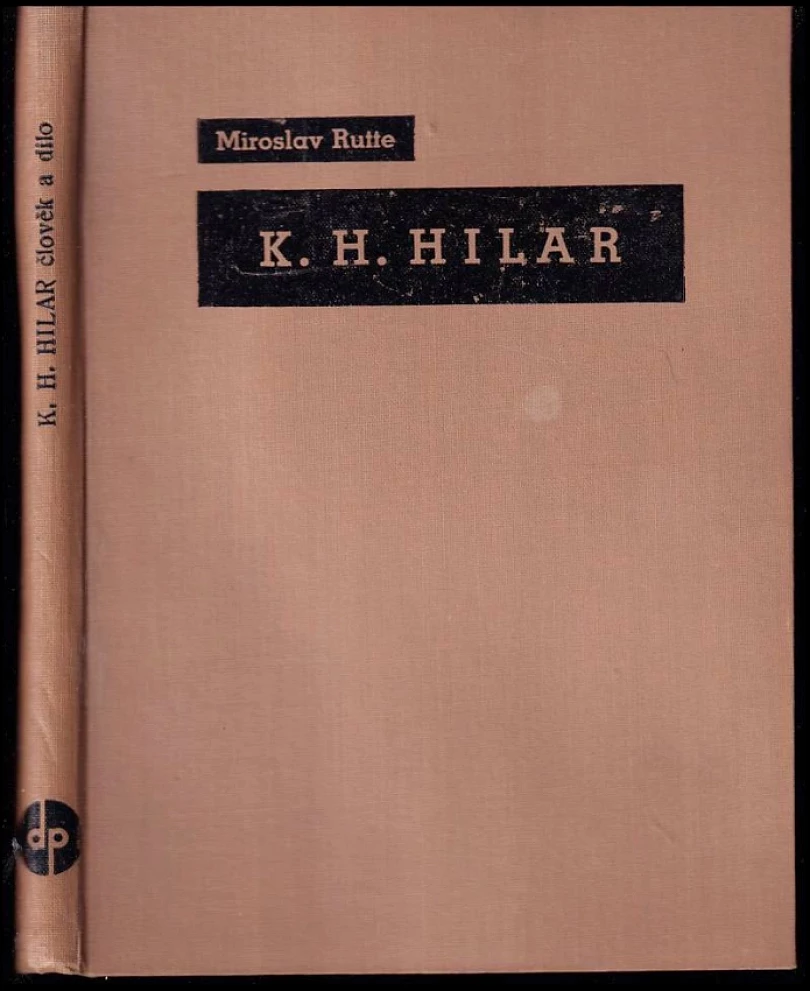 Levně K.H. Hilar (Miroslav Rutte, 1936)