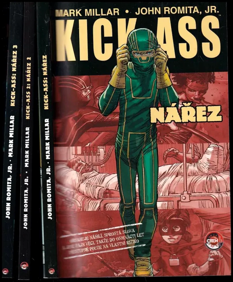 Kick-Ass KOMPLETNÍ SŔIE: Díl 1-3 (Mark Millar, )