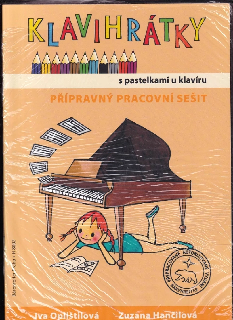 Klavihrátky s pastelkami u klavíru (Iva Oplištilová, )