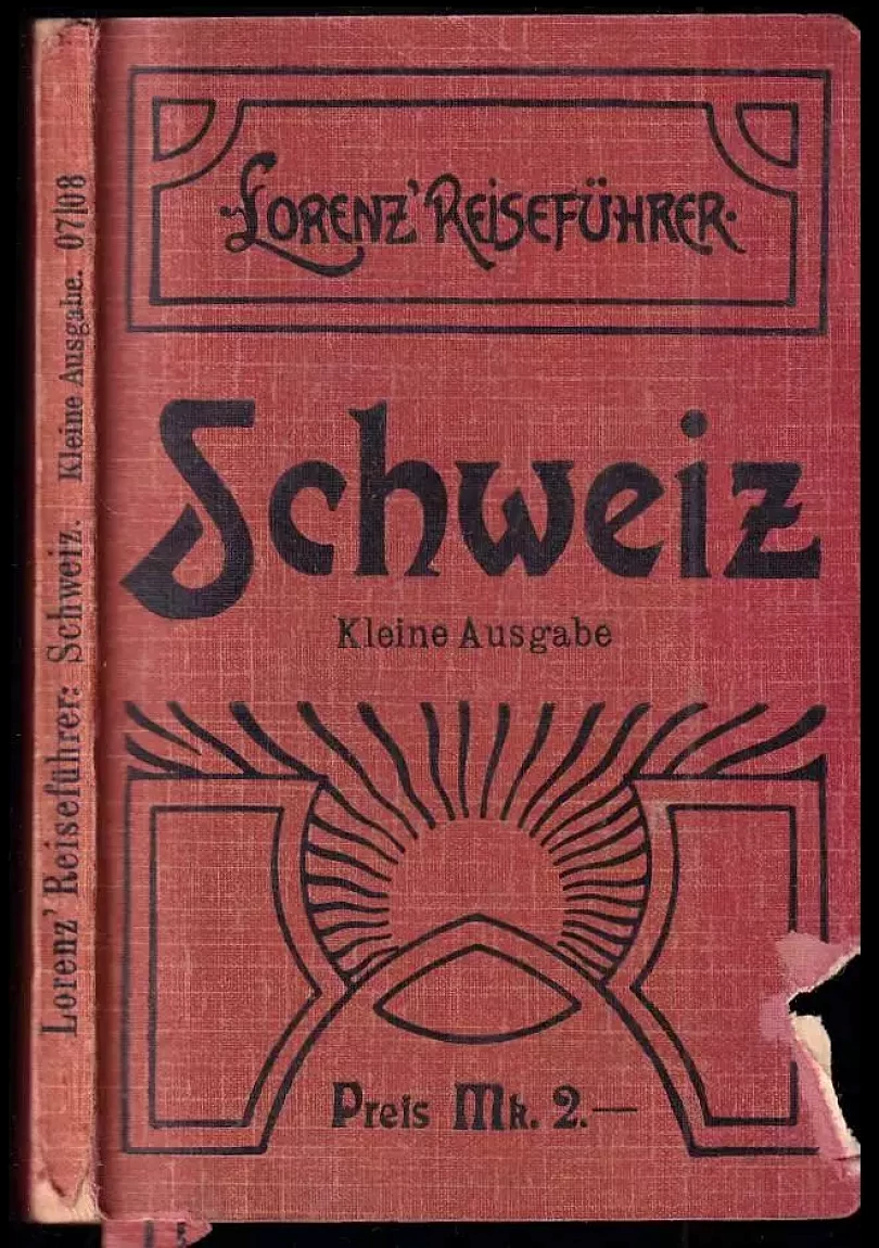 Kleiner Führer durch die Schweiz (, 1908)
