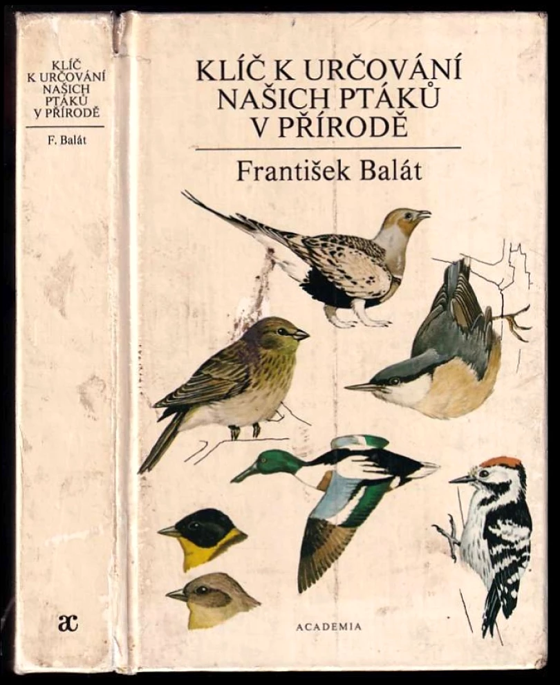 Klíč k určování našich ptáků v přírodě (František Balát, 1986)