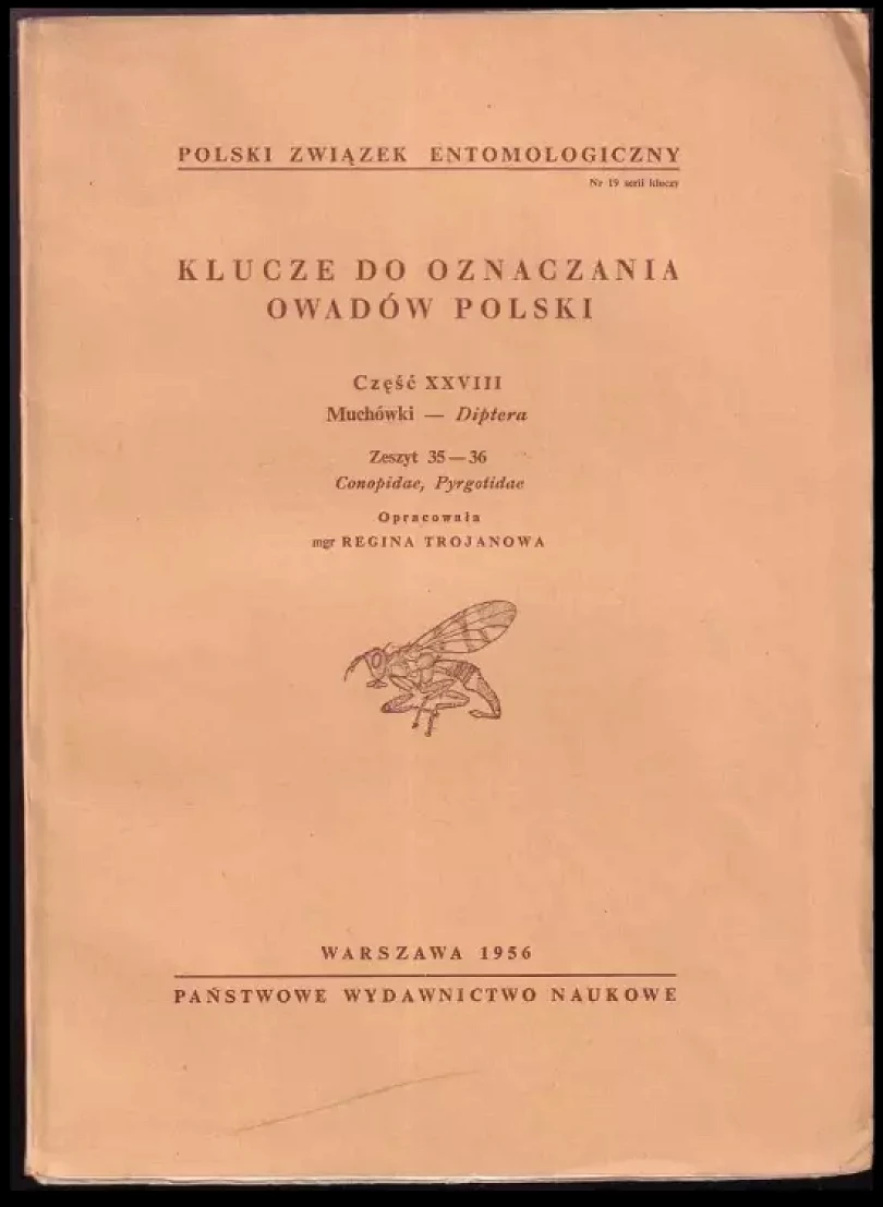 Klucze do oznaczania owadów Polski Cz. XXVIII (Regina Trojanowa, 1956)