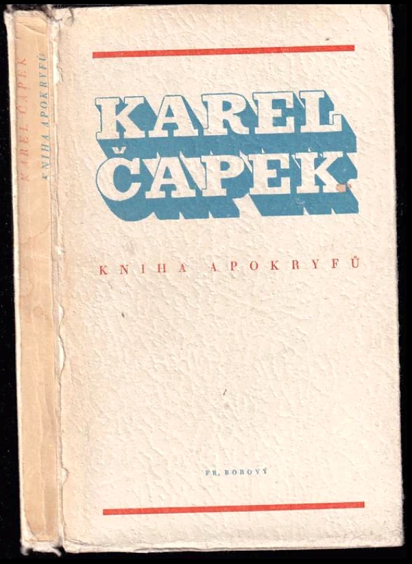 Levně Kniha apokryfů (Karel Čapek, 1947)
