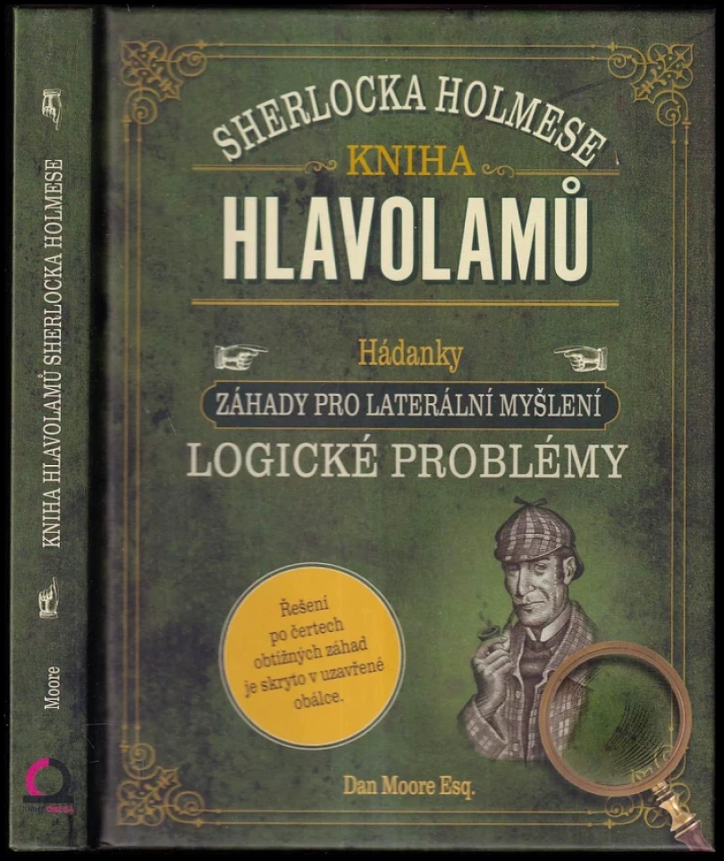 Levně Kniha hlavolamů Sherlocka Holmese (Dan Moore, 2018)