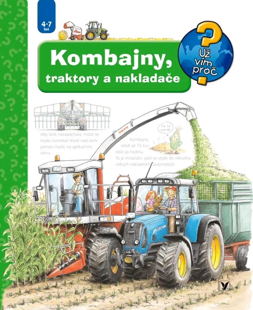 Levně Kombajny, traktory a nakladače (Andrea Erne, 2022)