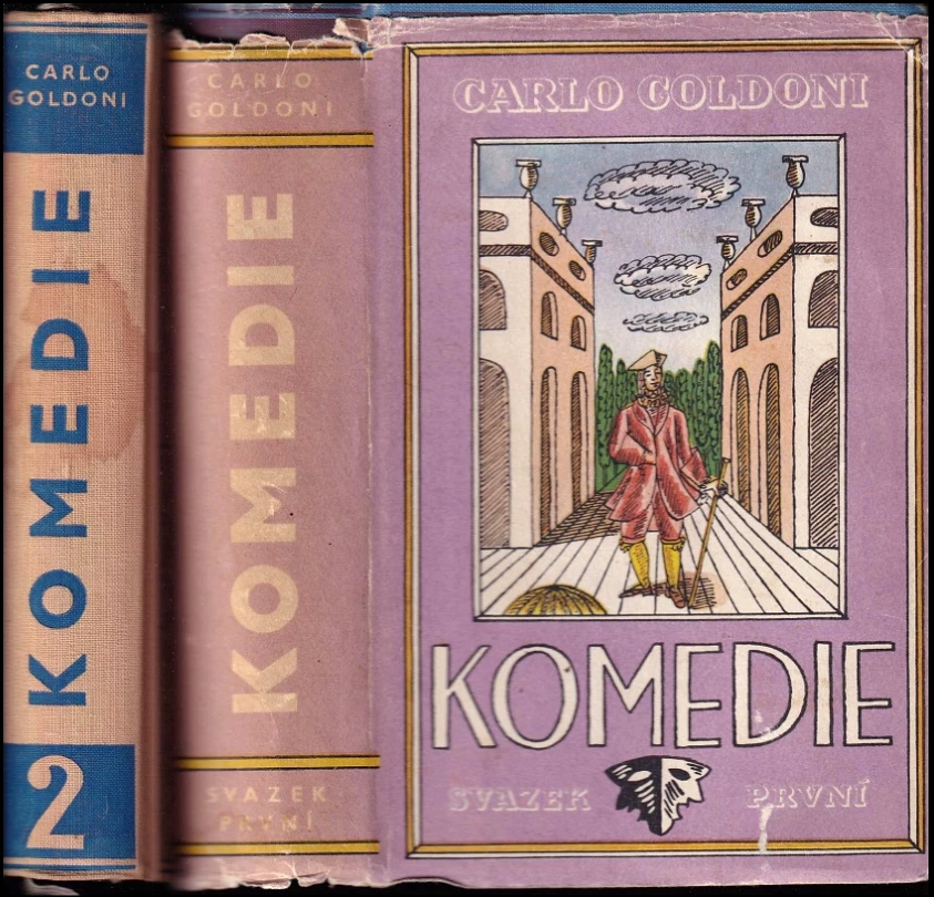Levně Komedie : Díl 1-2 (Carlo Goldoni, 1954)