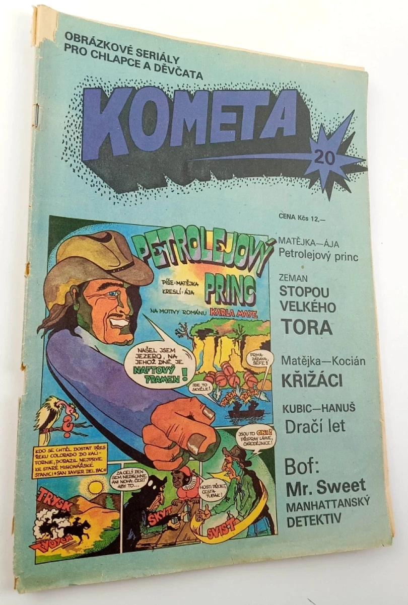 Levně Kometa 20, Obrázkové seriály pro chlapce a děvčata (, 1990)