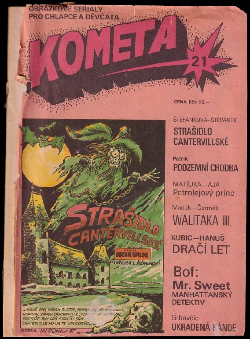 Levně Kometa 21 - Obrázkové seriály pro chlapce a děvčata (, 1991)