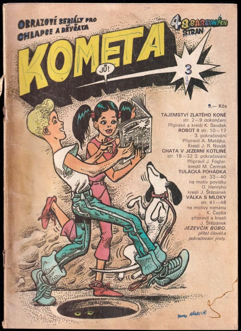Levně Kometa 3 - Obrázové seriály pro chlapce a děvčata (Jaroslav Foglar, 1989)