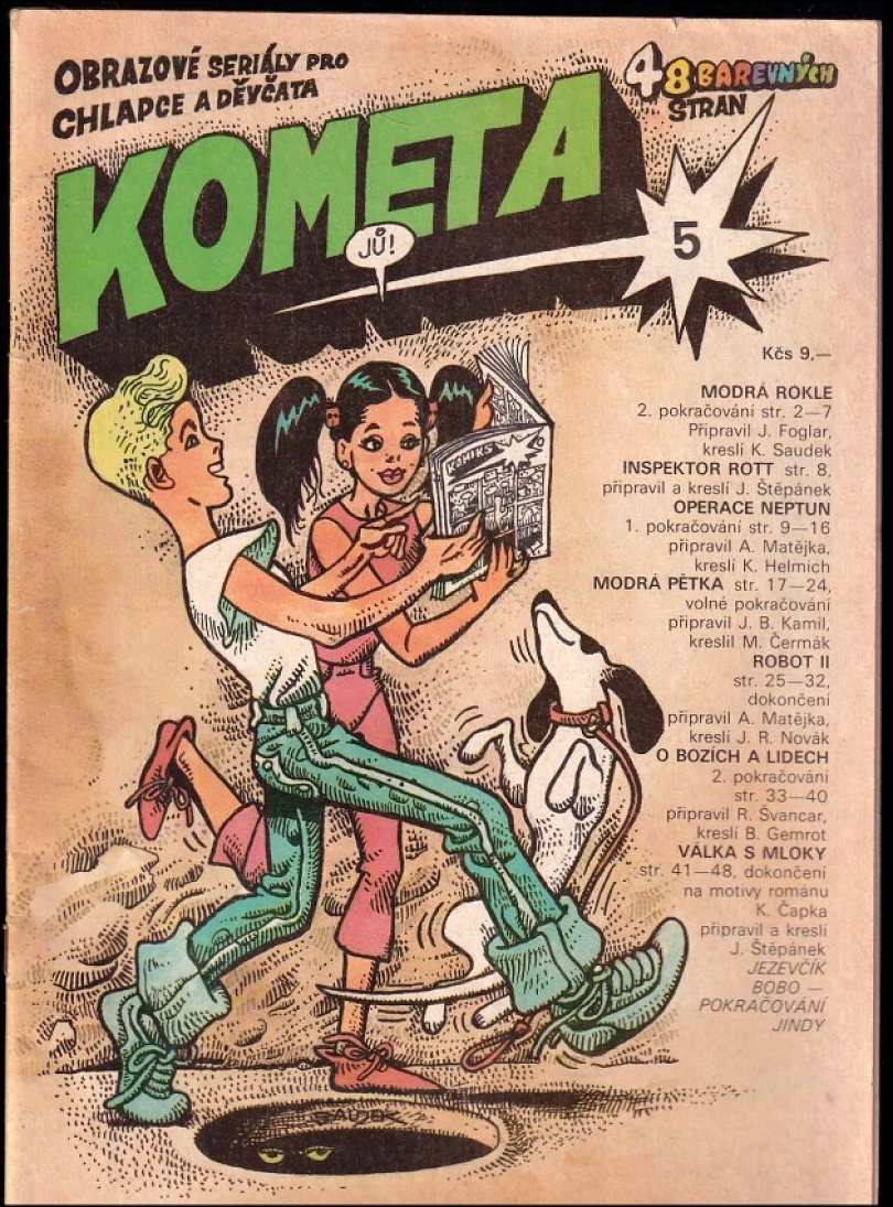 Levně Kometa 5 - Obrázové seriály pro chlapce a děvčata (Jaroslav Foglar, 1989)
