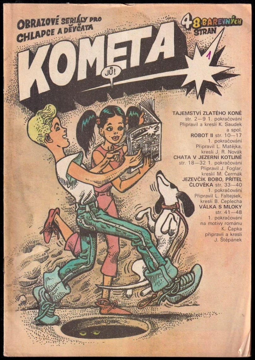 Levně Kometa 1 - obrazové seriály pro chlapce a děvčata (, 1989)
