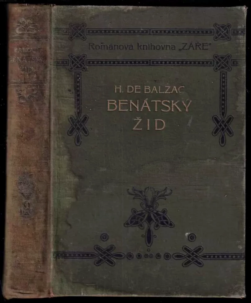 KOMPLET Benátský žid + El Verdugo - Španělská válka (Honoré de Balzac, 1909)