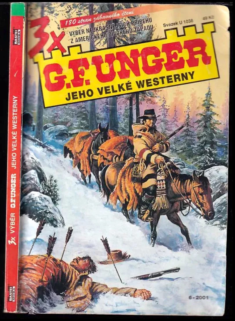 Levně KOMPLET Gert F Unger 3X Říční sága + Vlčí zuby + Černé stíny (Gert F Unger, 2000)