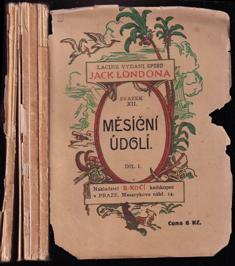 Měsíční údolí: Díl 1-3, Chybí 4. díl (Jack London, 1922)