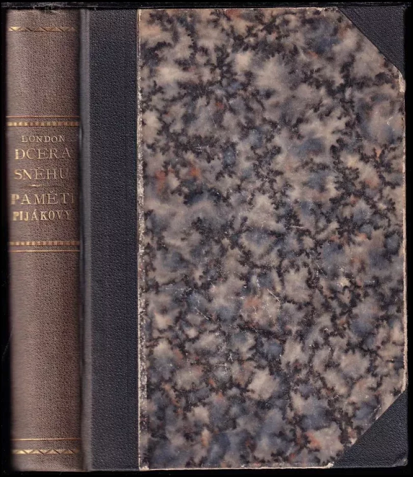 Levně KOMPLET Jack London- Dcera sněhu + Paměti pijákovy (Jack London, 1920)