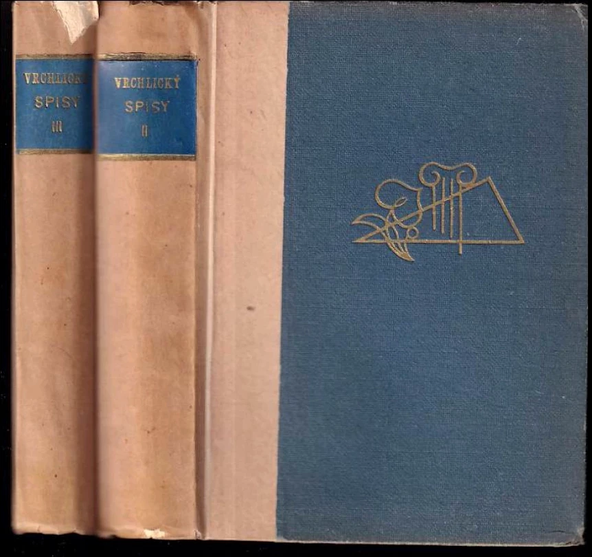 Levně KOMPLET Jaroslav Vrchlický Soubor dramatických spisů Jaroslava Vrchlického 2.+3. (Jaroslav Vrchlický, 1933)