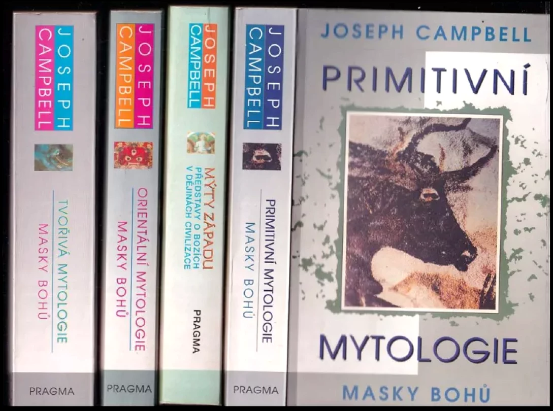 Levně KOMPLET Joseph Campbell 4X Orientální mytologie + Tvořivá mytologie + Mýty západu + Primitivní mytologie (Joseph Campbell, 2002)