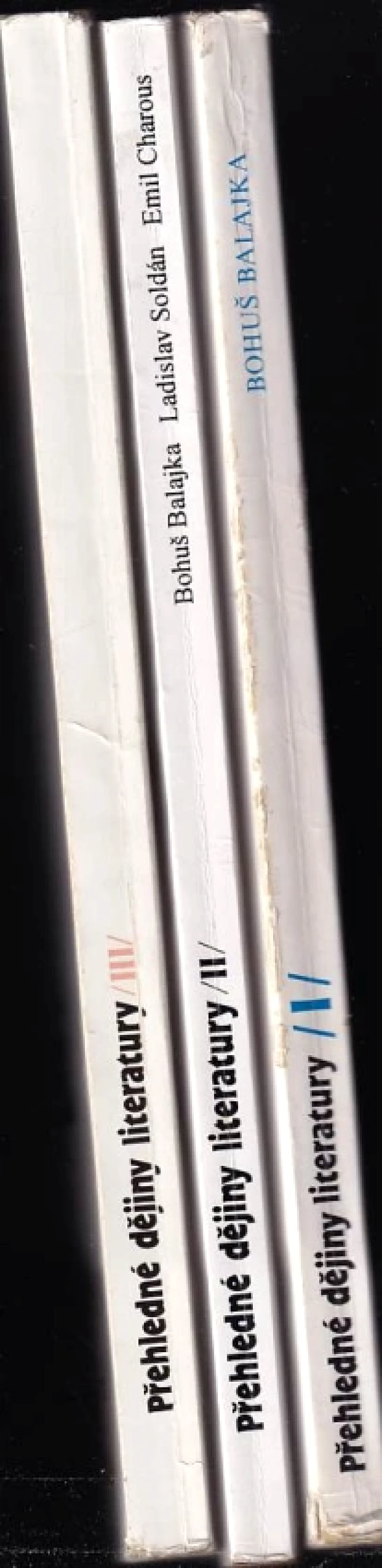 Levně KOMPLET Přehledné dějiny literatury I+II+III (Bohuš Balajka, 1995)