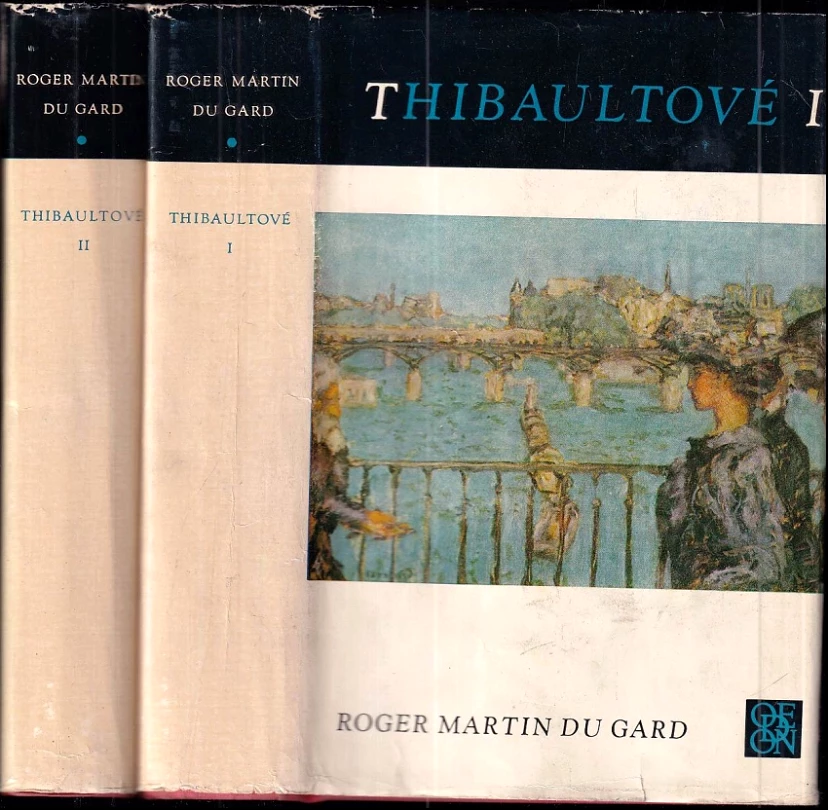 Levně KOMPLET Roger Martin Du Gard Thibaultové 1.+2. (Roger Martin Du Gard, 1967)