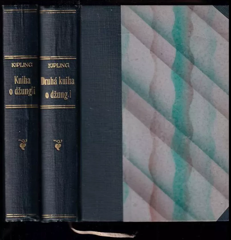 Levně KOMPLET Rudyard Kipling 2X Kniha o džungli + Druhá kniha o džungli (Rudyard Kipling, 1936)