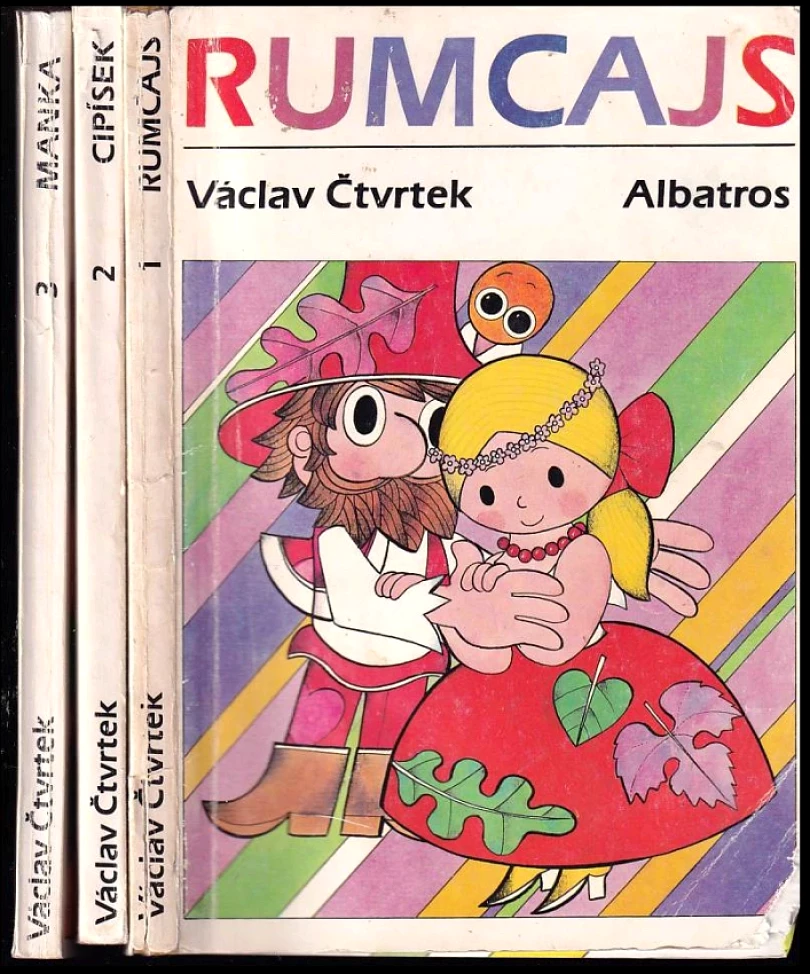 Levně Václav Čtvrtek: Manka + Cipísek + Rumcajs : Díl 1-3 (Václav Čtvrtek, 1984)