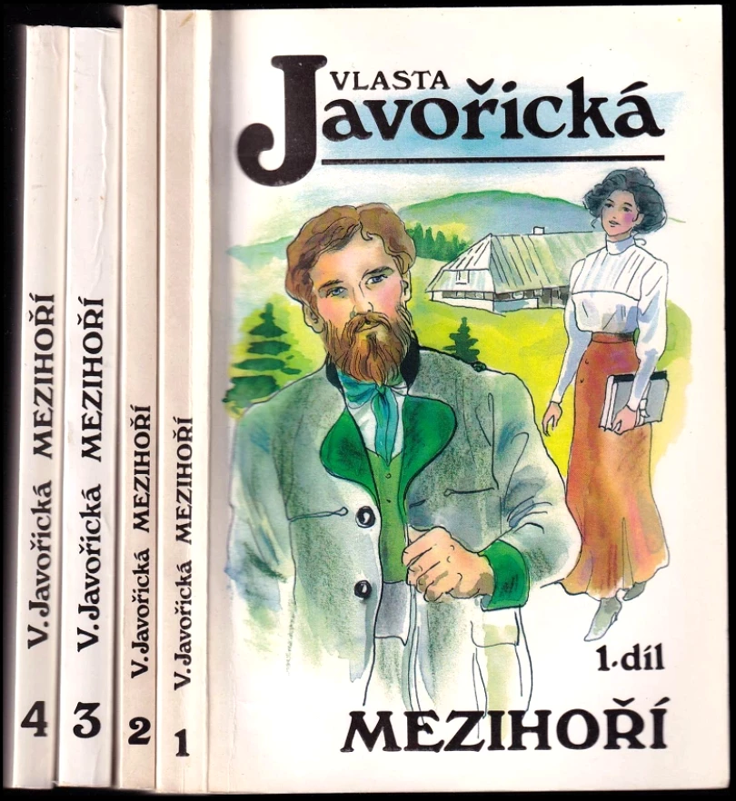 Levně KOMPLET Vlasta Javořická 4X Mezihoří (Vlasta Javořická, 1992)