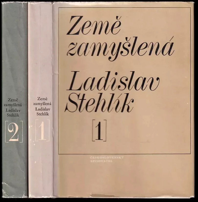 Levně KOMPLET Země zamyšlená - Ladislav Stehlík: 1. + 2. díl (Ladislav Stehlík, 1966)