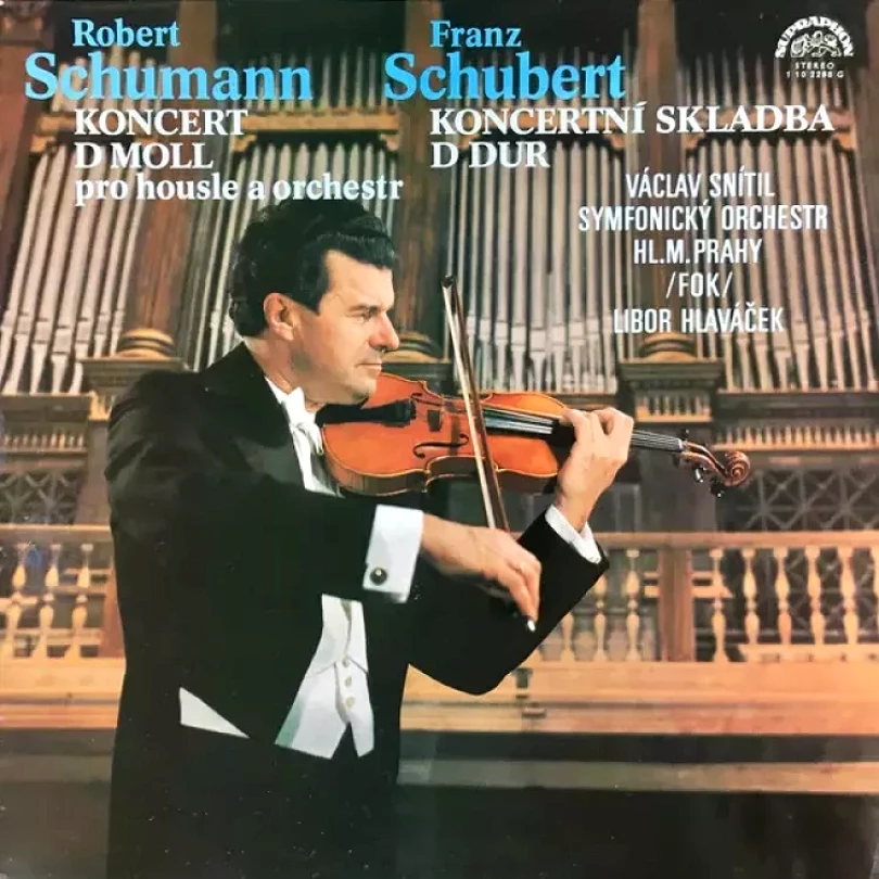 Levně Koncert D Moll / Koncertní Skladba D Dur Pro Housle A Orchestr (The Prague Symphony Orchestra, 1981)