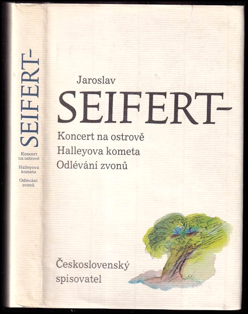 Levně Koncert na ostrově ; Halleyova kometa ; Odlévání zvonů (Jaroslav Seifert, 1986)