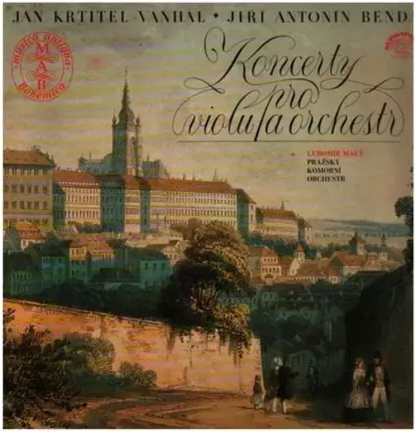 Levně Koncerty pro violu a orchestr (J. A. Benda J. K. Vaňhal, 1979)